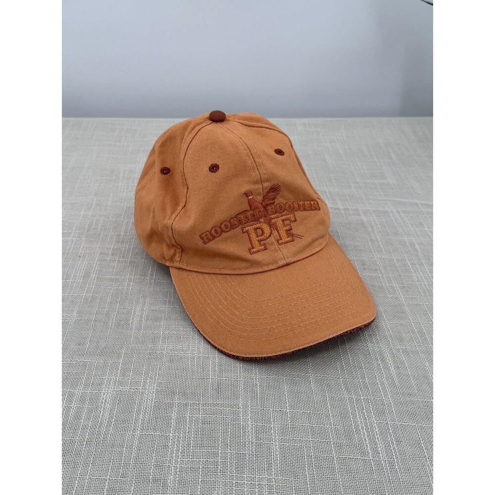 Rooster Booster Pheasants Forever Orange Hat Baseball Cap